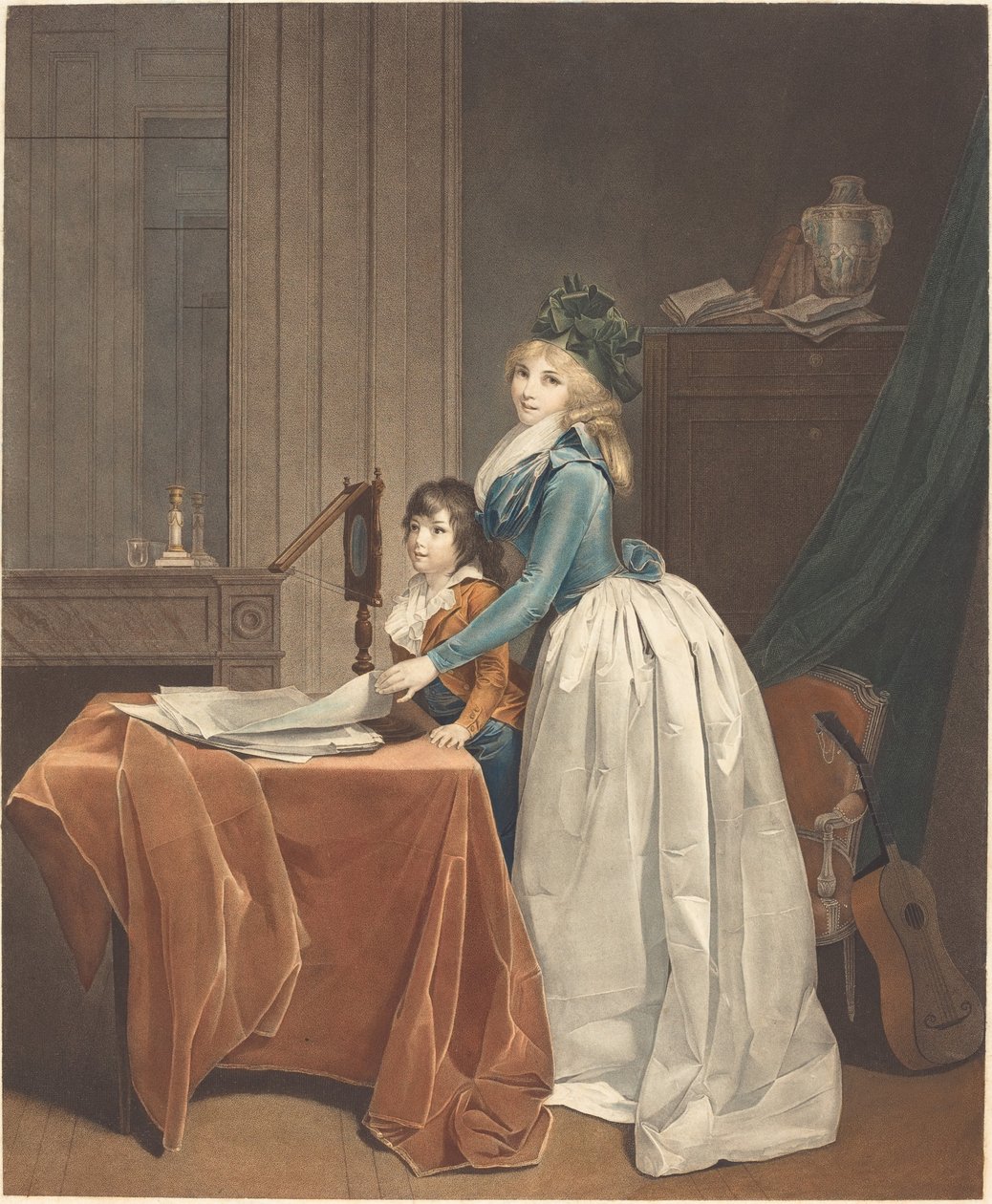 Le spectateur optique, vers 1793 - Fréderic Cazenave