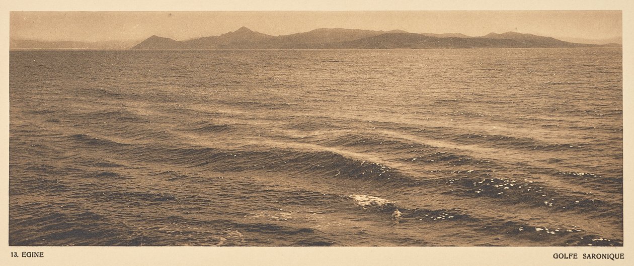 Egine. Golfe Saronique - Frédéric Boissonnas
