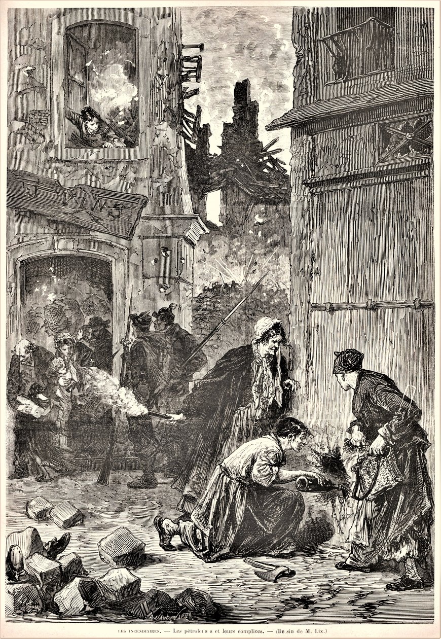 Frédéric Lix - Les pétroleuses et leurs complices - Frederic Theodore Lix