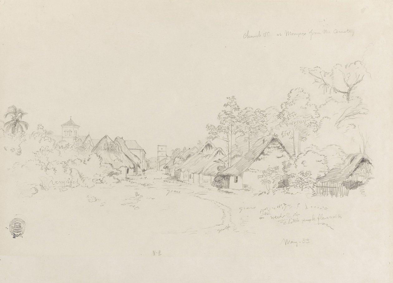 Rue à Mompos, Colombie - Frederic Edwin Church