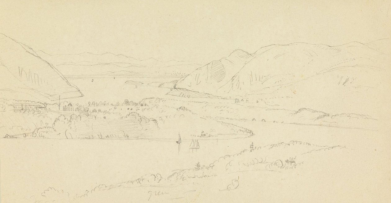 Vue de West Point depuis Castle Rock - Frederic Edwin Church