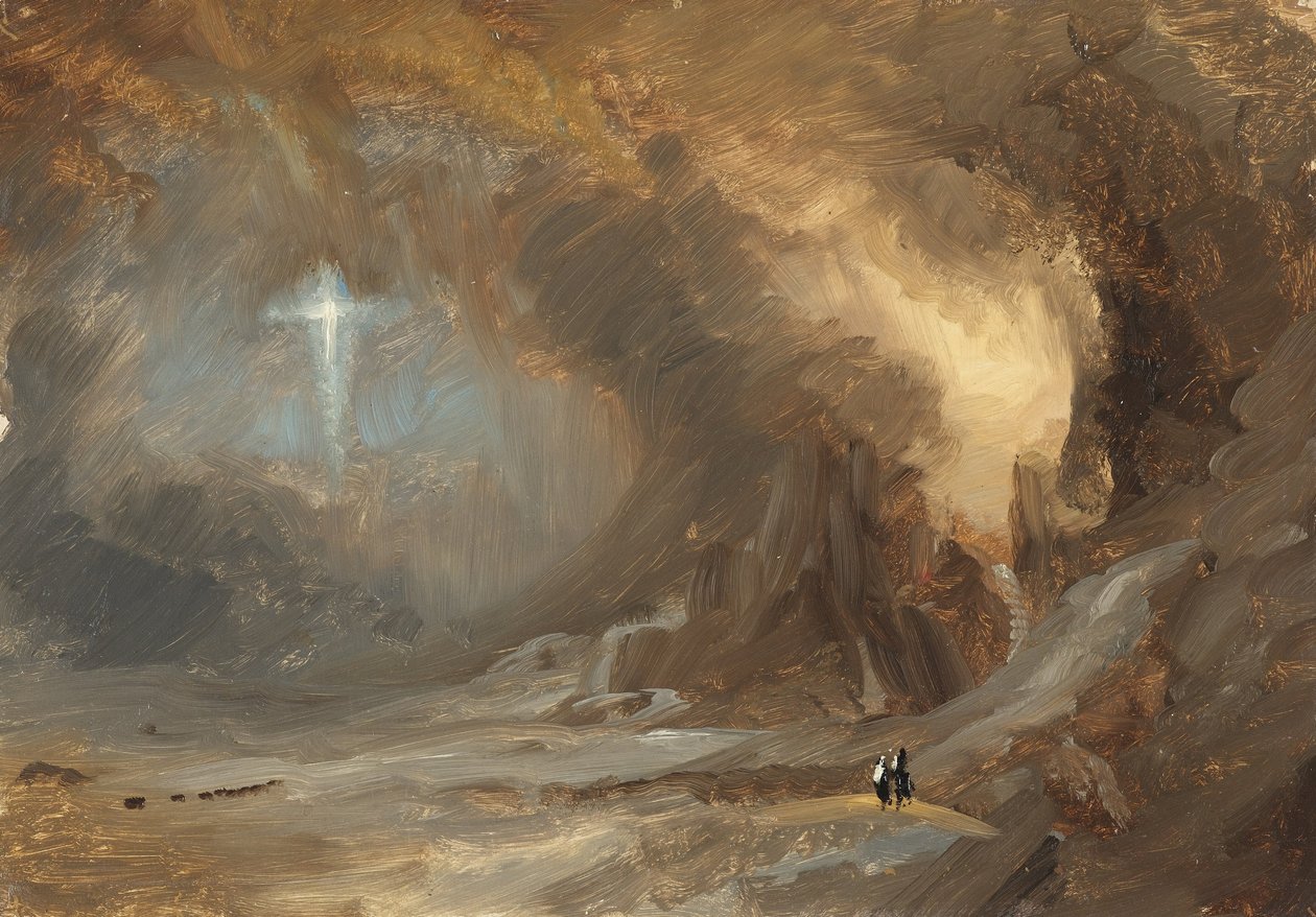 Vision de la Croix - Frederic Edwin Church