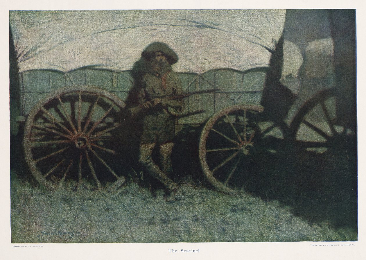 Le Sentinelle - Frederic Remington