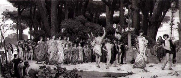 La Daphnéphorie, imprimée à Paris par Photogravure Goupil, pub. par The Fine Art Society - Frederic (after) Leighton