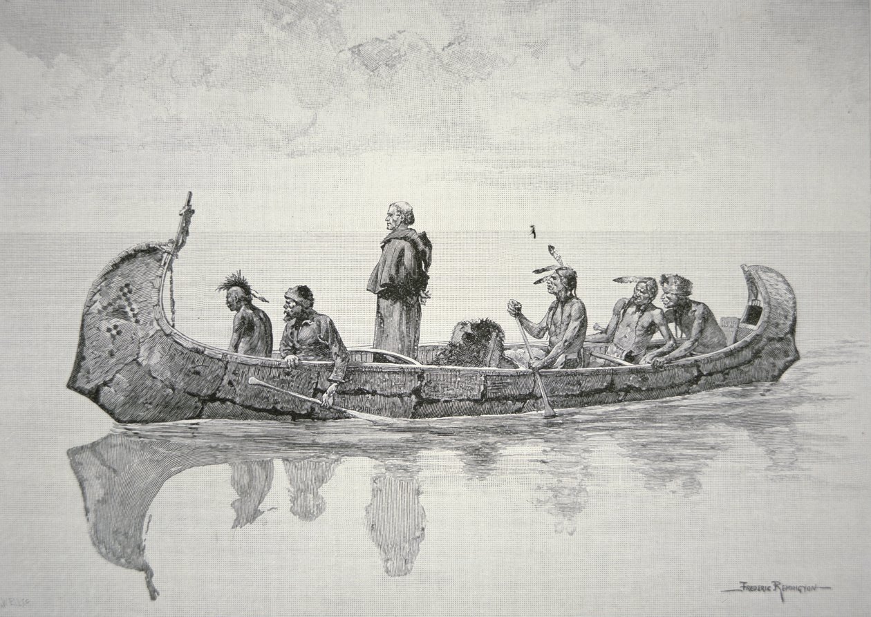Le missionnaire - Frederic (after) Remington