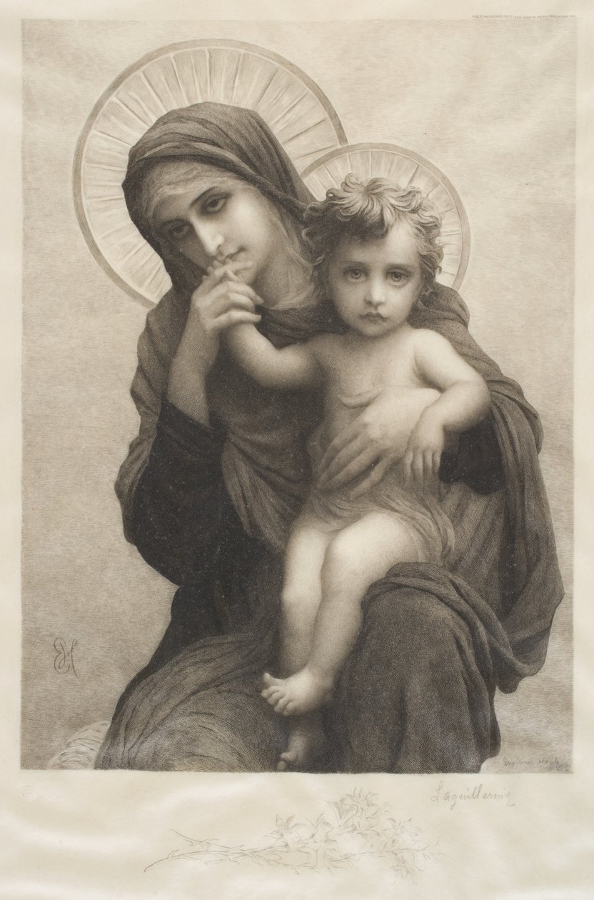 Madone et Enfant - Frederic Auguste Laguillermie