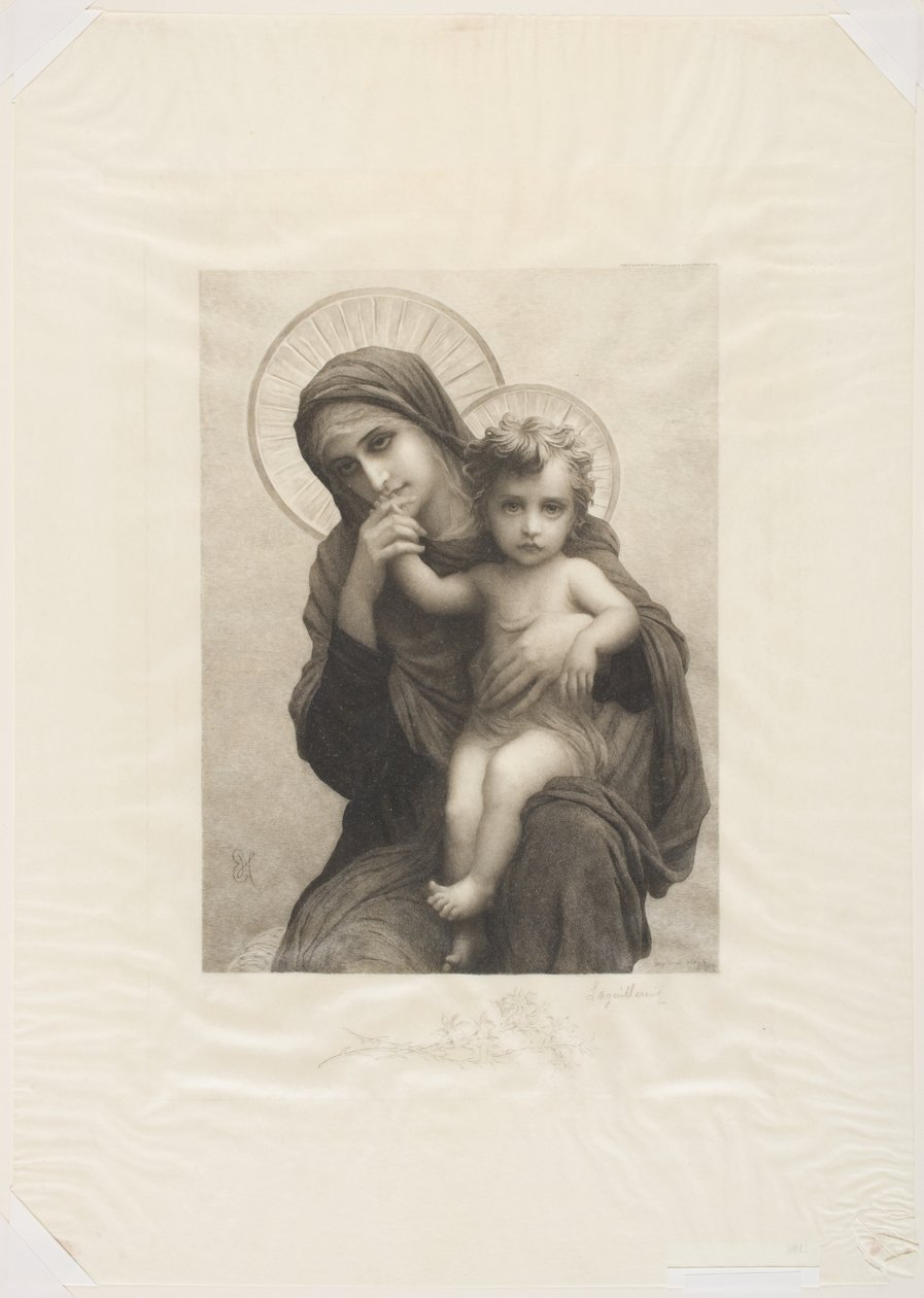 Madone et Enfant - Frederic Auguste Laguillermie