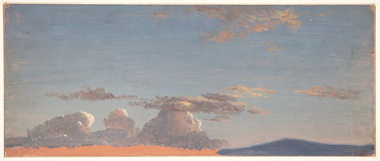 Étude de nuages - Frederic Edwin Church