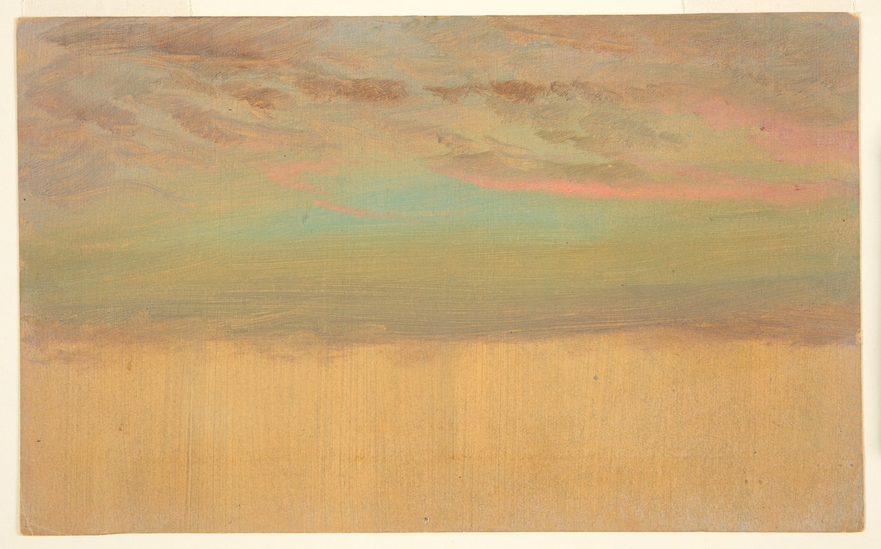 Étude de nuages - Frederic Edwin Church