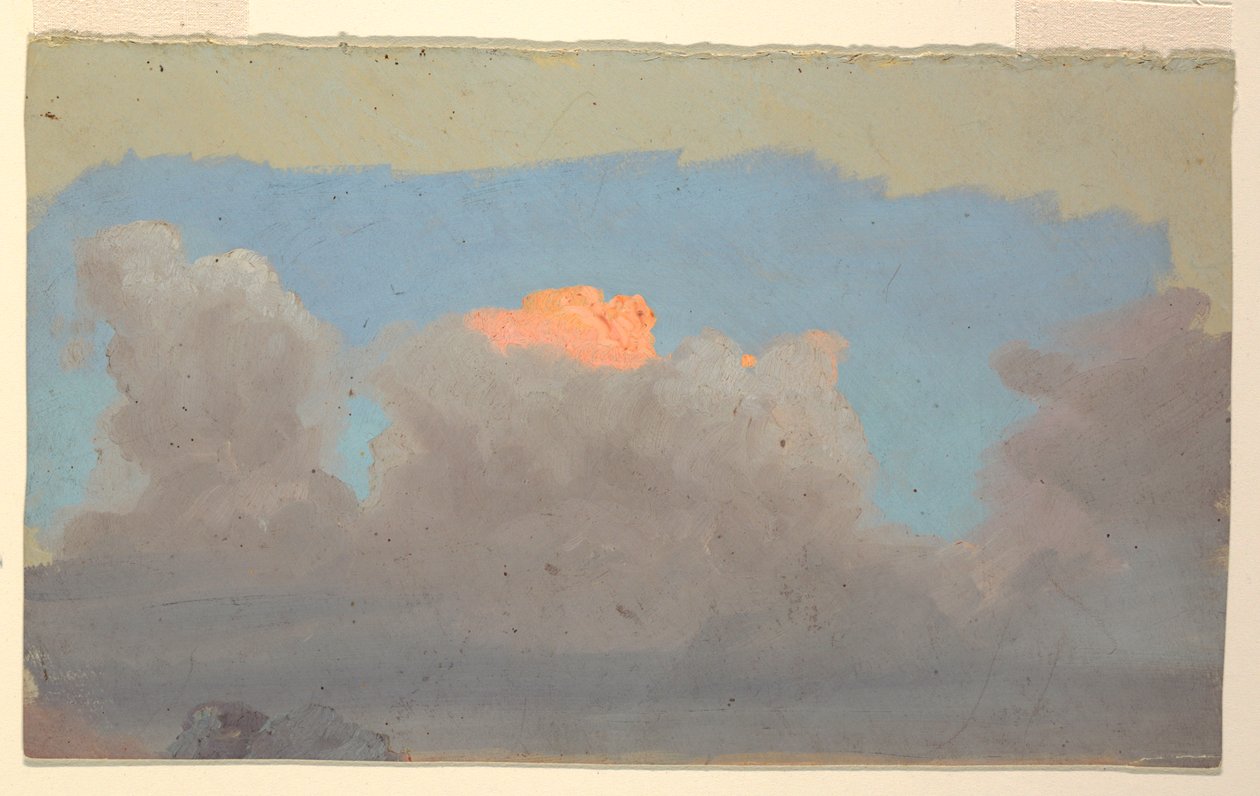 Étude de nuages - Frederic Edwin Church