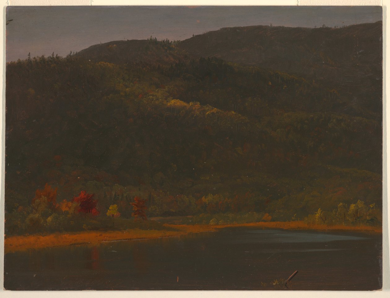 Dessin, paysage d