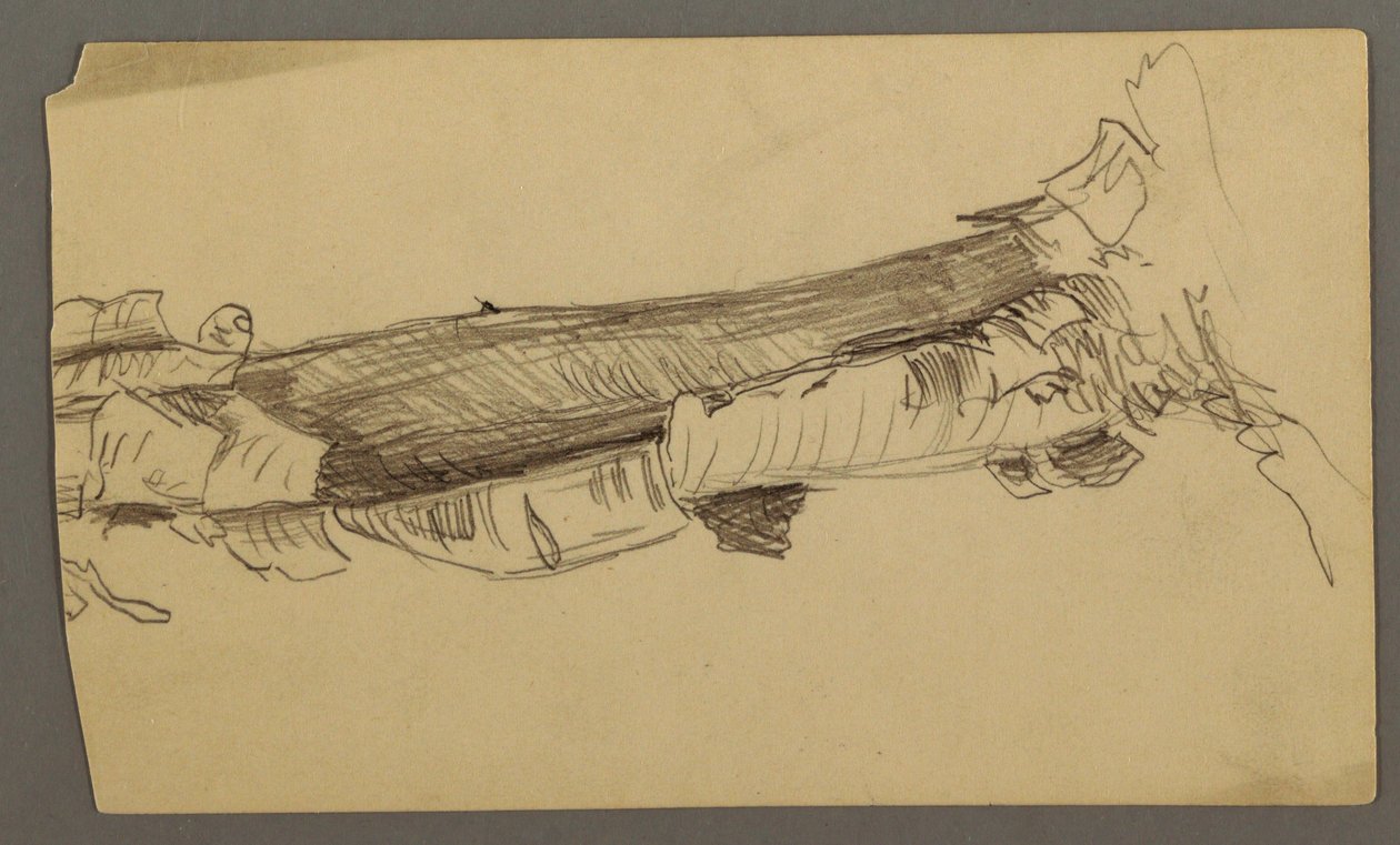 Dessin, section inférieure d