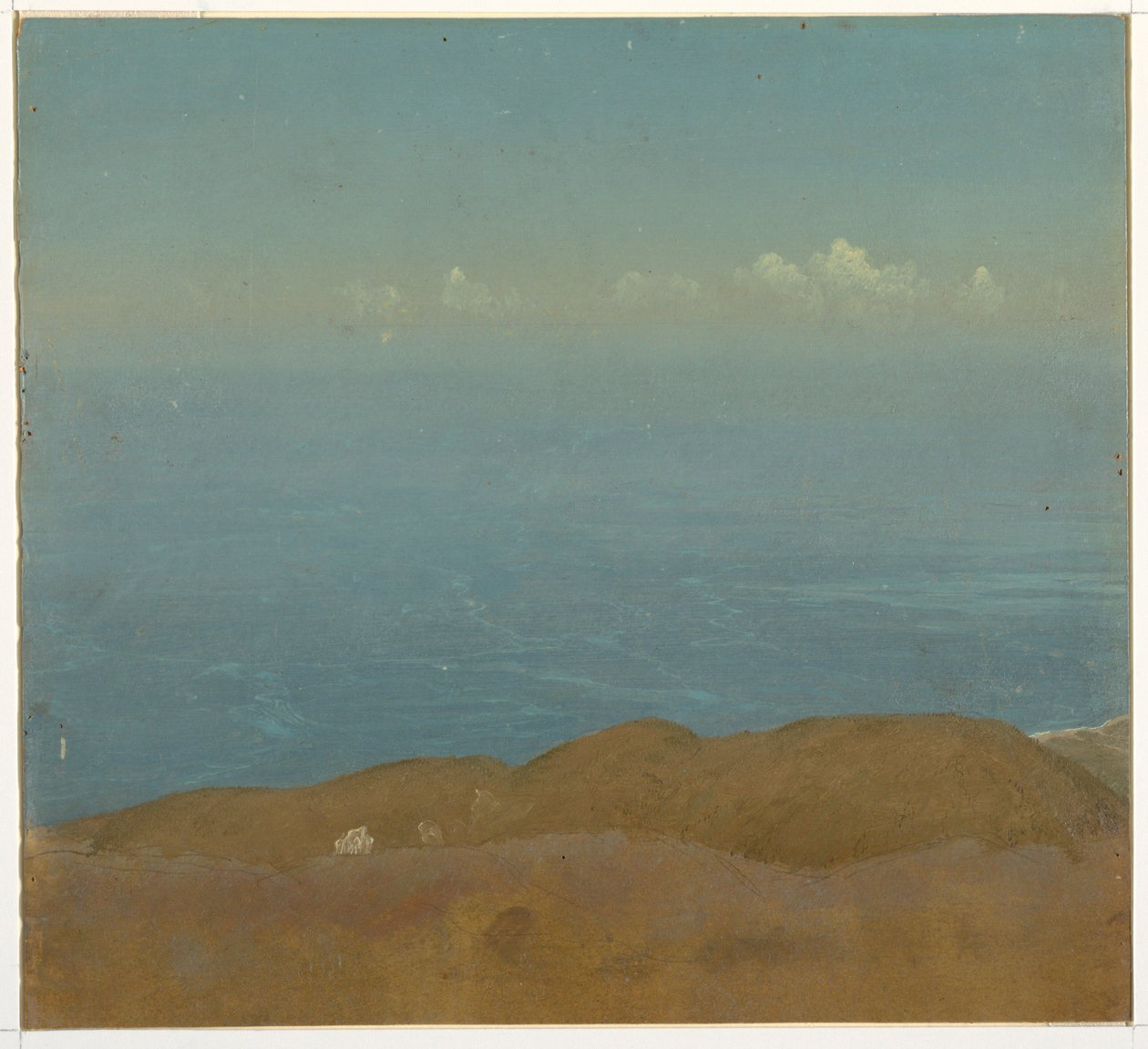 Dessin, étude de nuages, 1860-70 - Frederic Edwin Church
