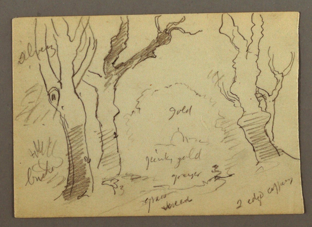 Dessin, Dôme de la basilique Saint-Pierre vu de la colline du Pincio, Rome, Italie, janvier 1869 - Frederic Edwin Church