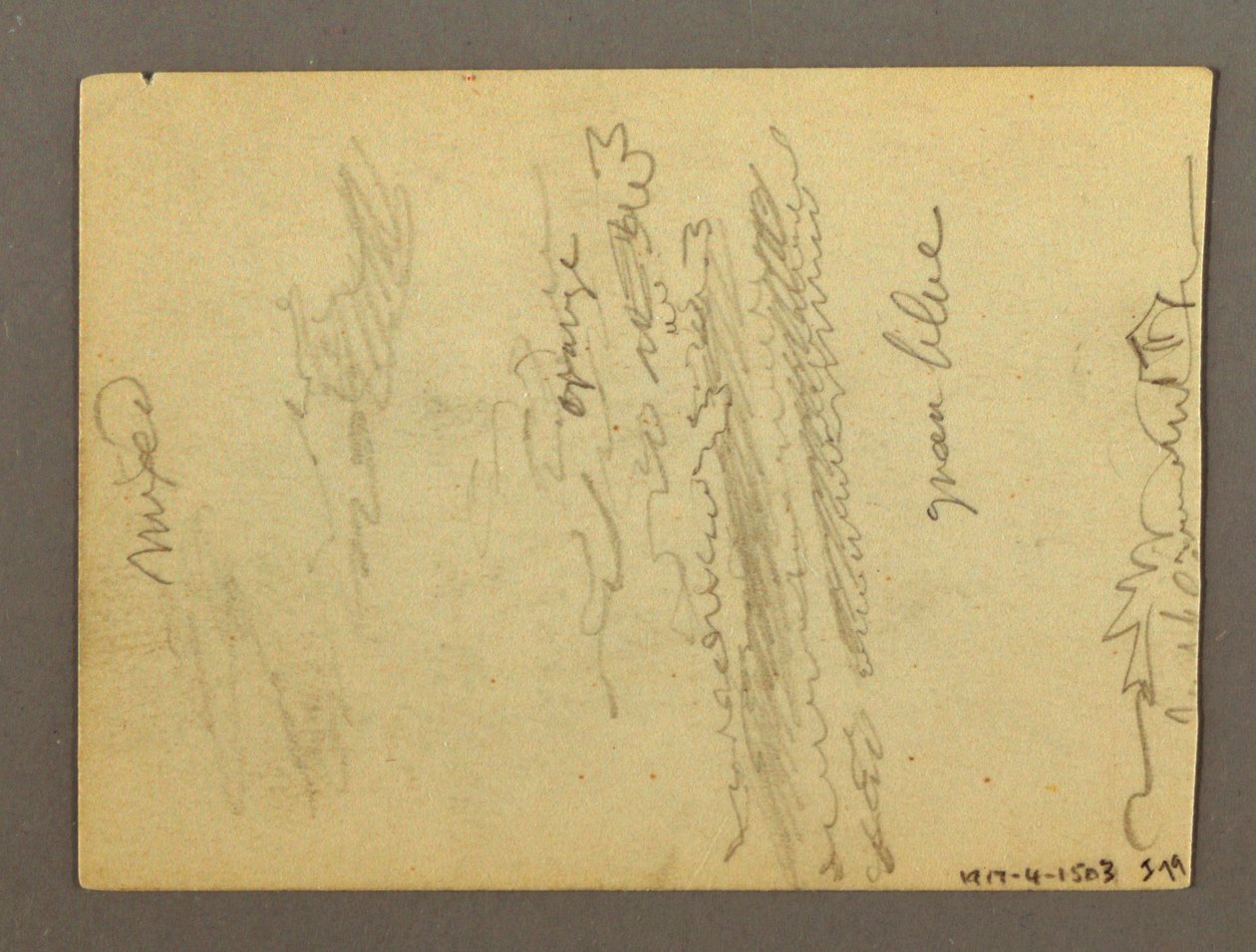 Dessin, Fragment d