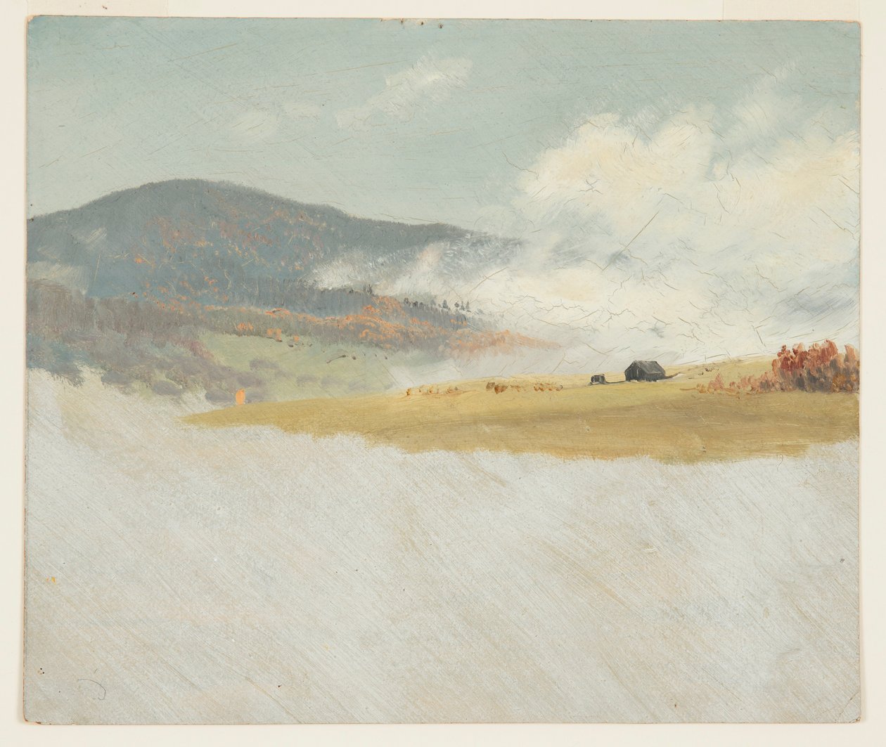 Dessin, paysages de collines, 1865-75 - Frederic Edwin Church