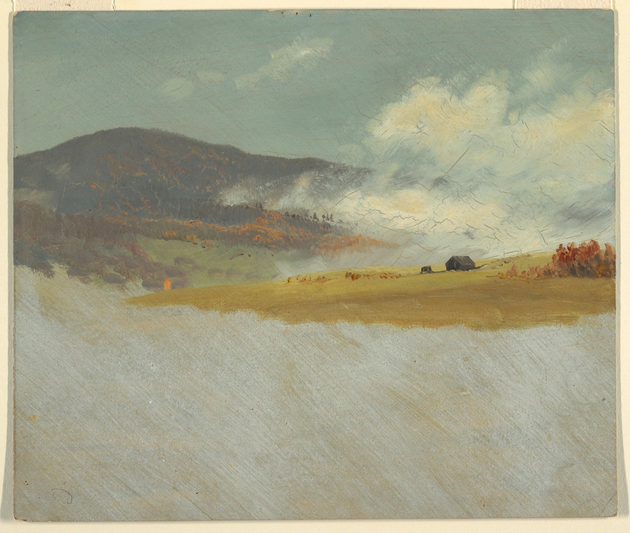 Dessin, paysages de collines, 1865-75 - Frederic Edwin Church
