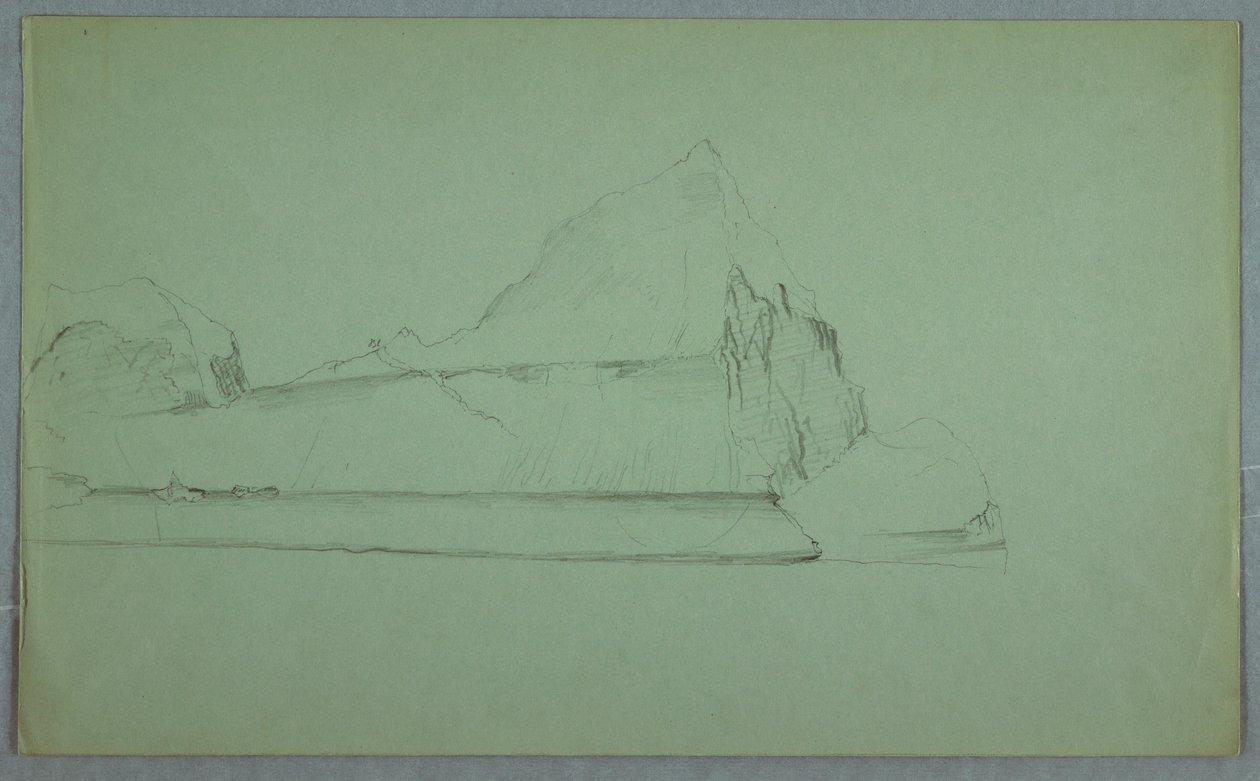 Dessin, juin ou juillet 1859, juin ou juillet 1859 - Frederic Edwin Church