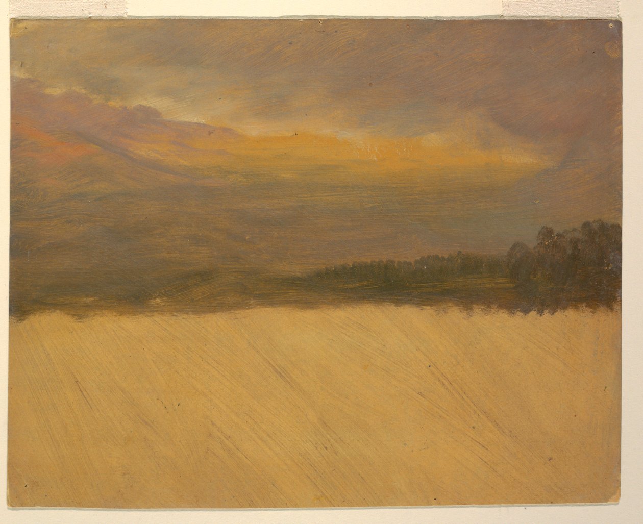 Dessin, paysage montagneux, 1860-70 - Frederic Edwin Church