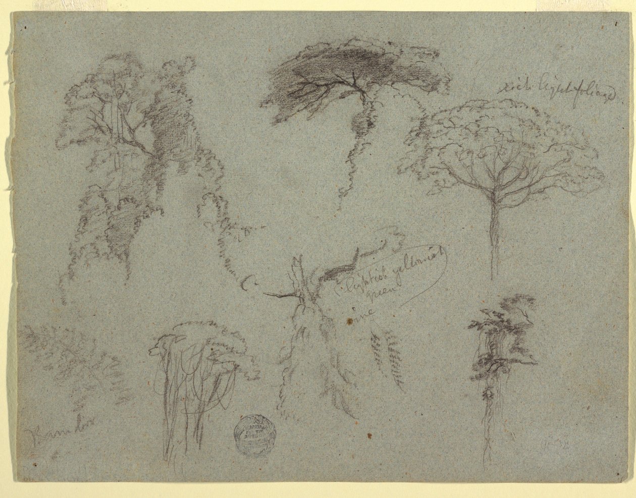 Dessin, Études d