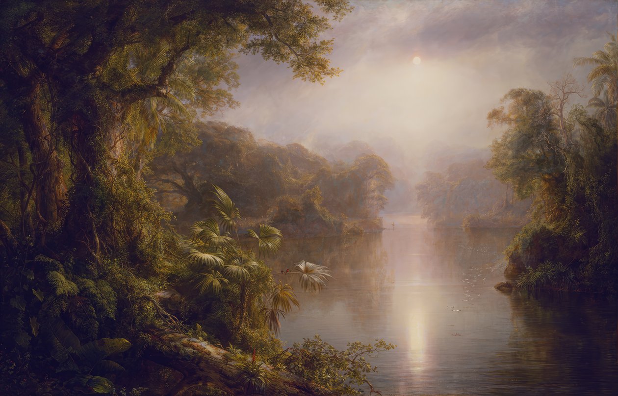 El Rio de Luz - Frederic Edwin Church