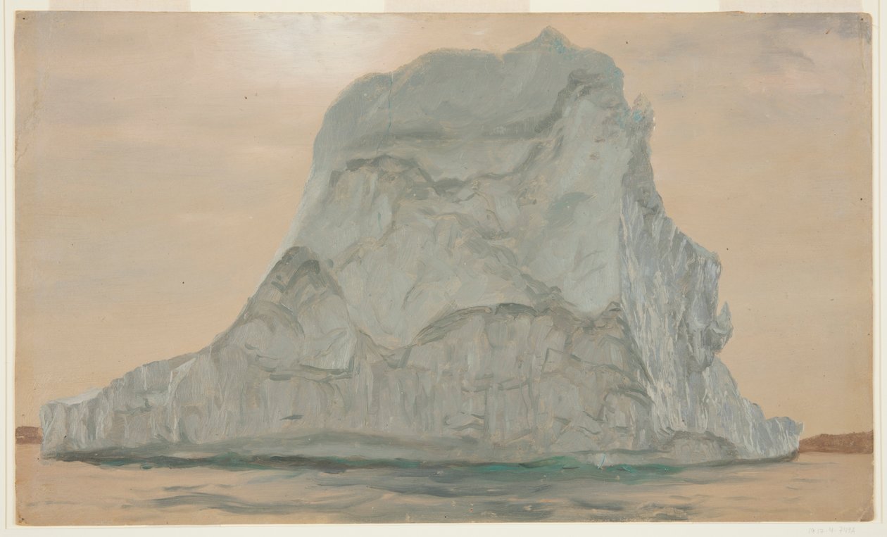 Iceberg gris - Frederic Edwin Church