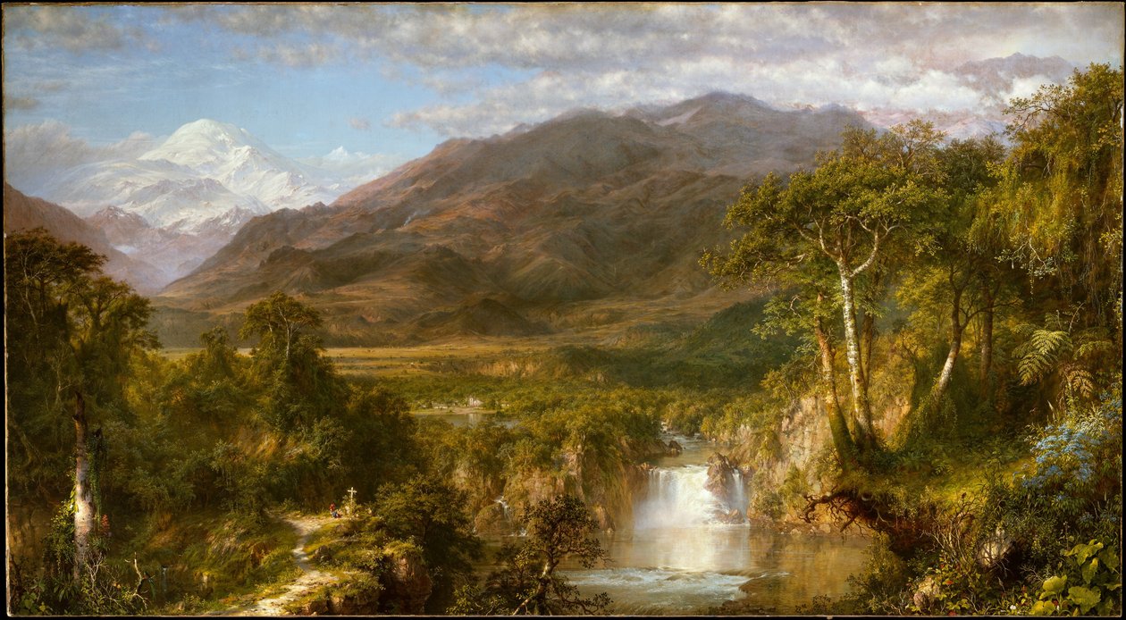 Au cœur des Andes - Frederic Edwin Church