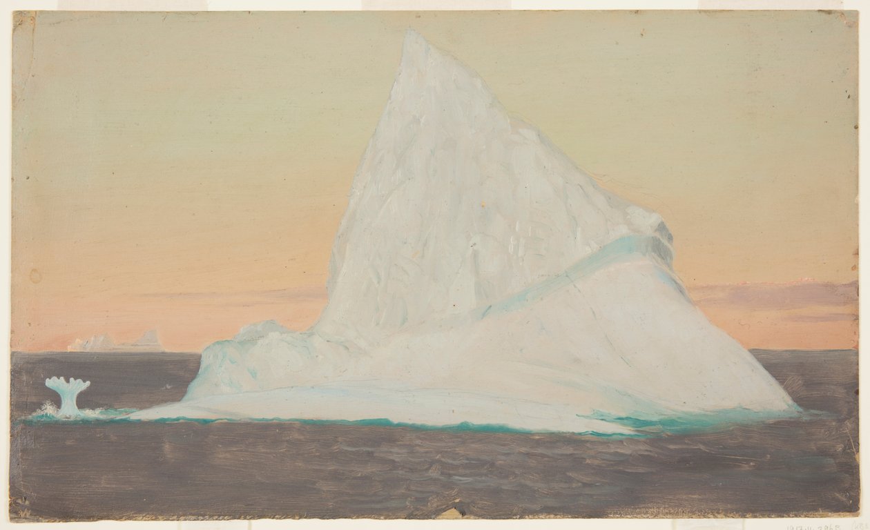 Iceberg et fleur de glace - Frederic Edwin Church