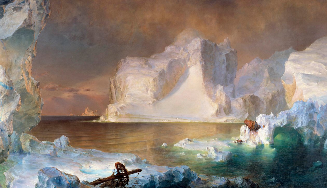 Icebergs - Frederic Edwin Church