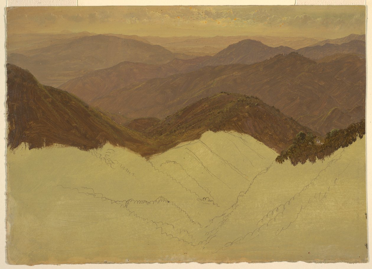 Paysage - Frederic Edwin Church