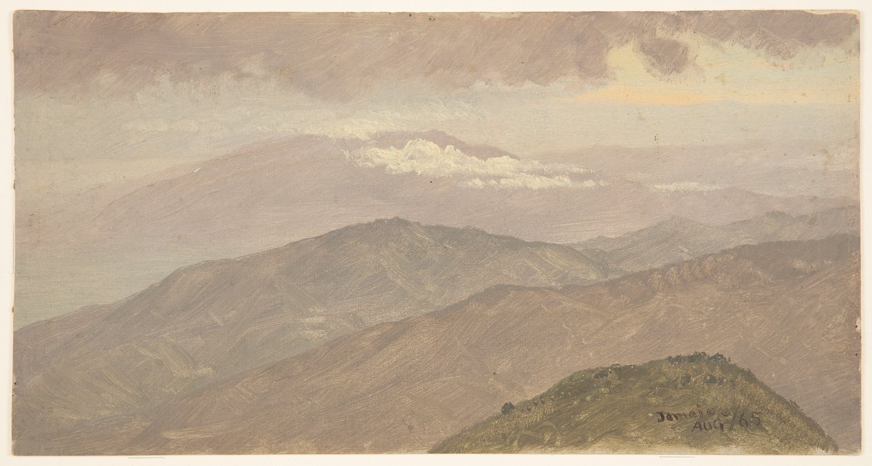 Paysage, Jamaïque - Frederic Edwin Church