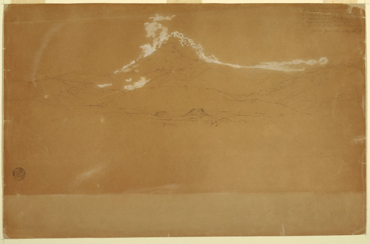 Mont Chimborazo, près de Guanojo et Guaranda, Équateur - Frederic Edwin Church