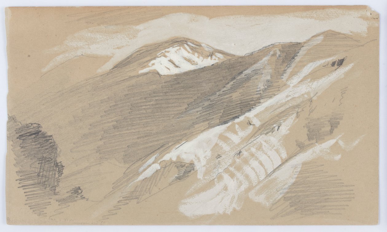 Paysage de montagne, Jamaïque - Frederic Edwin Church