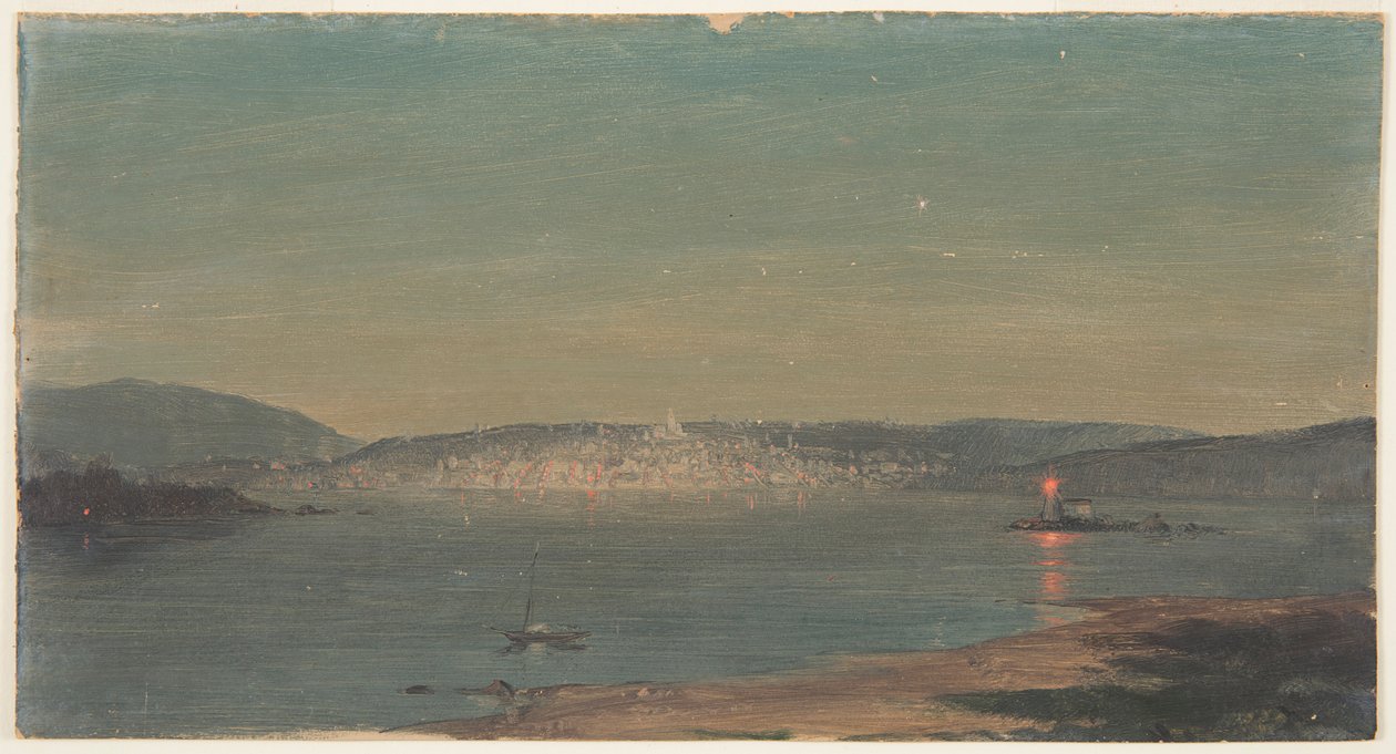 Vue nocturne d