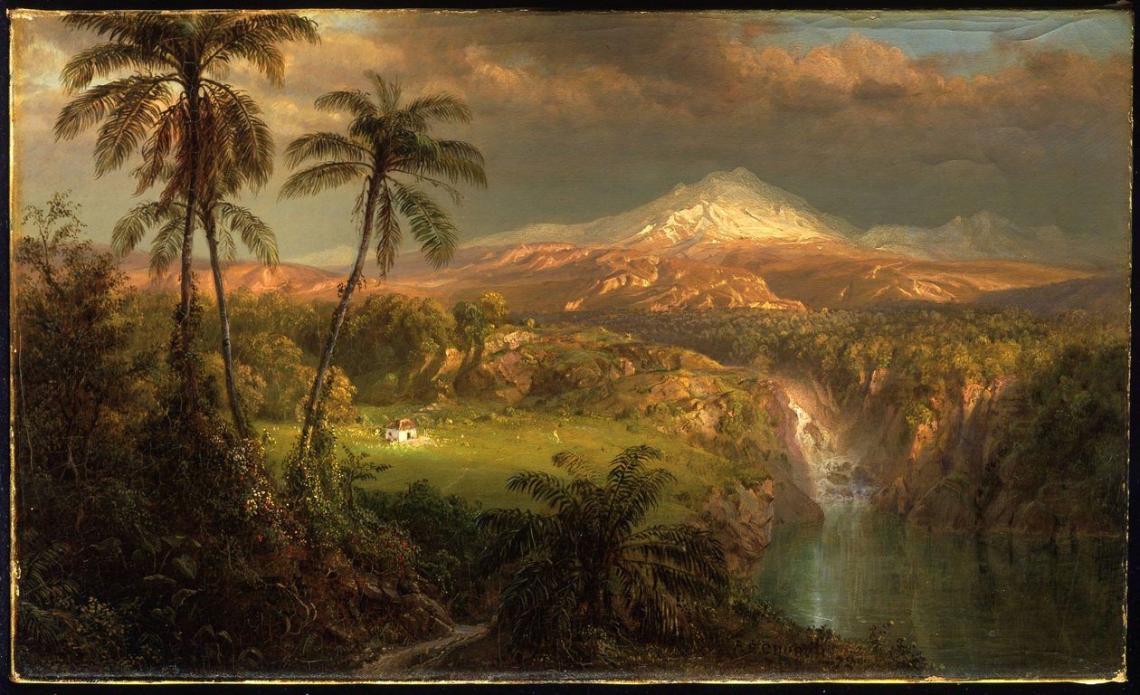 Averse passagère sous les tropiques - Frederic Edwin Church