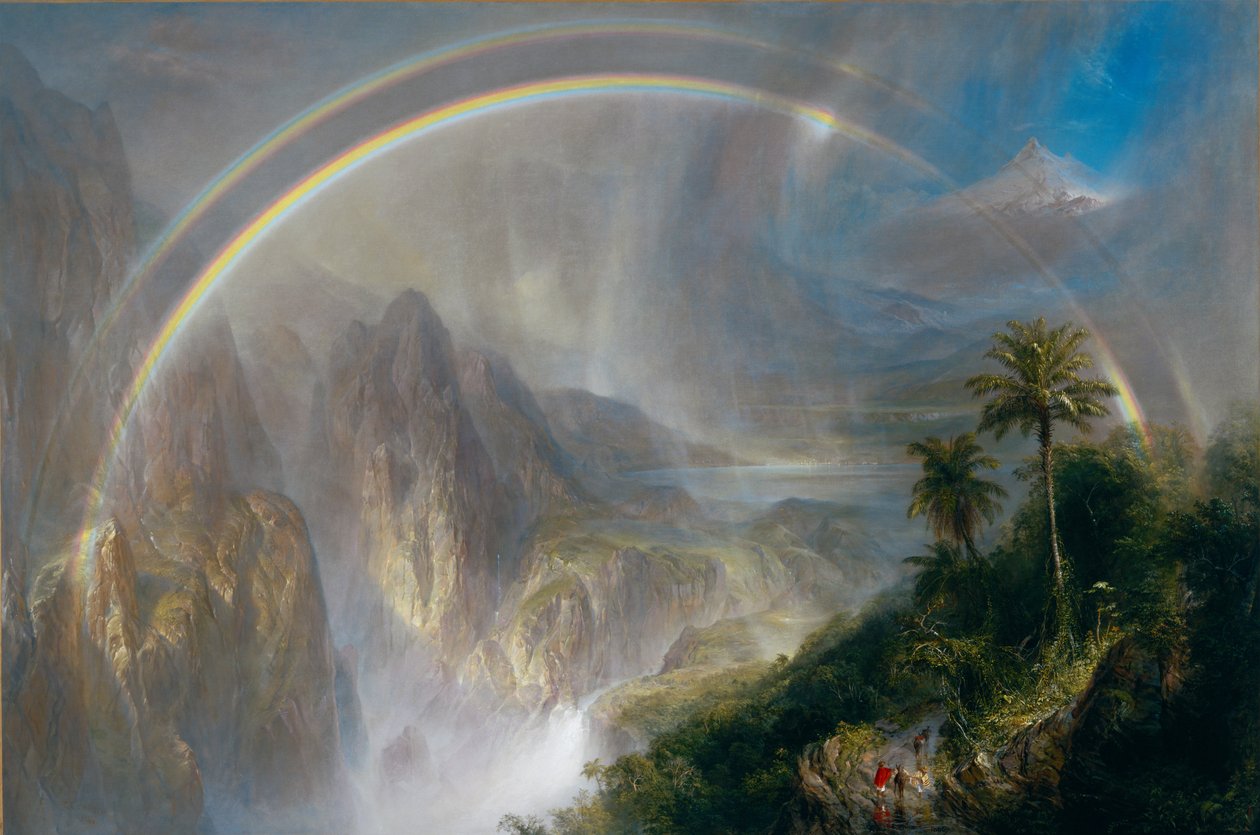 La saison des pluies sous les tropiques - Frederic Edwin Church
