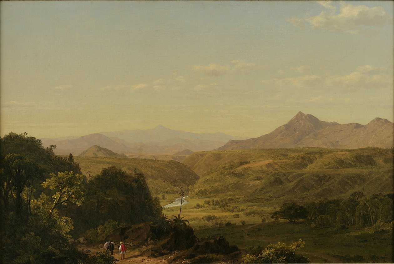 Scène dans les Andes - Frederic Edwin Church
