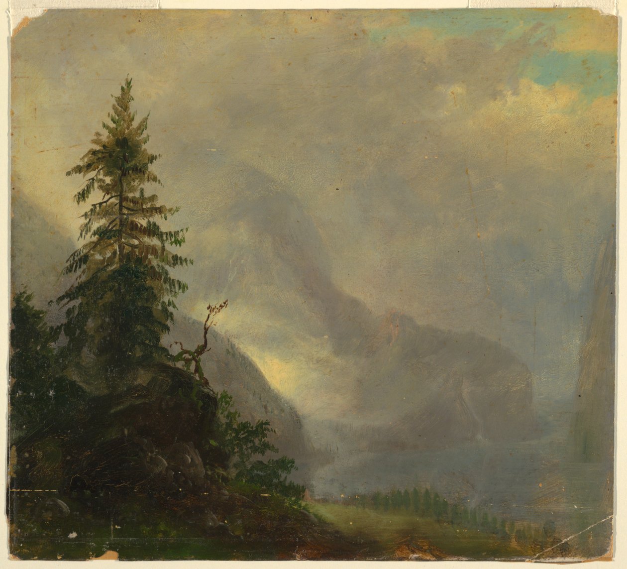 Le Koenigsee, près de Berchtesgaden, Bavière - Frederic Edwin Church