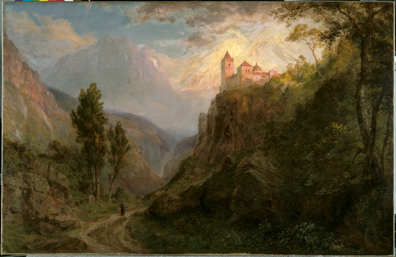Le Monastère de San Pedro Notre-Dame des Neiges, 1879 - Frederic Edwin Church