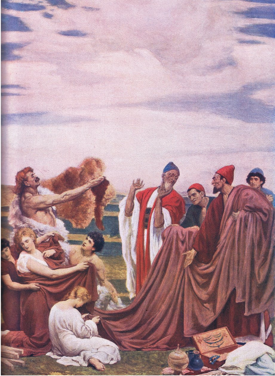Marchands phéniciens de la côte de la Grande-Bretagne - Frederic Leighton