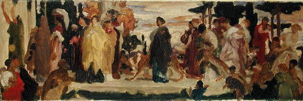 Étude pour la Mariée Syracusaine - Frederic Leighton