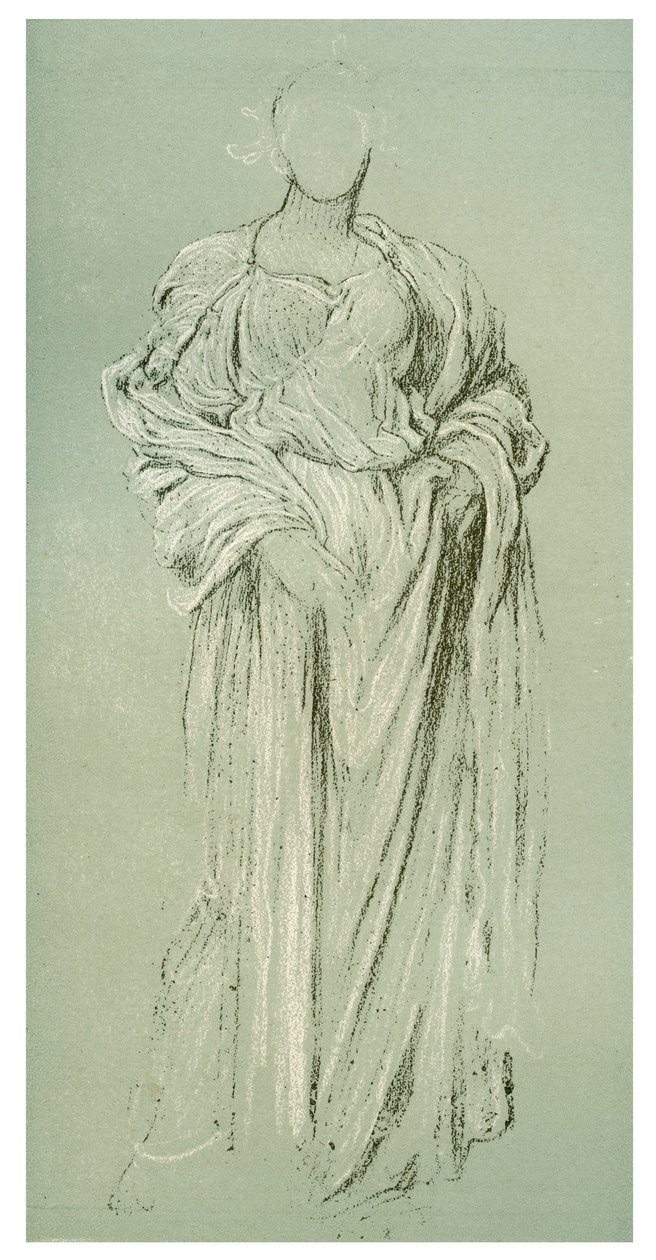 Étude de Daphnephoria, vers 1880-1882 - Frederic Leighton