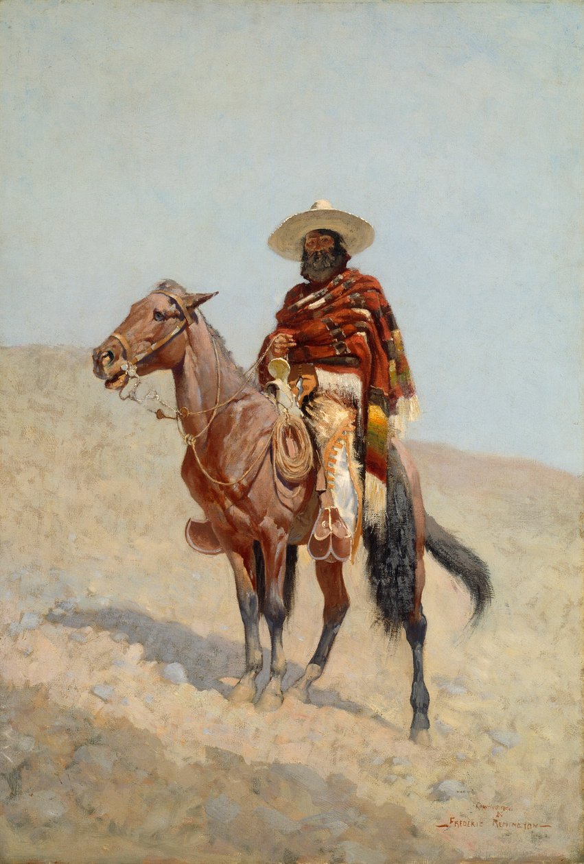 Un Vaquero mexicain, 1890 - Frederic Remington