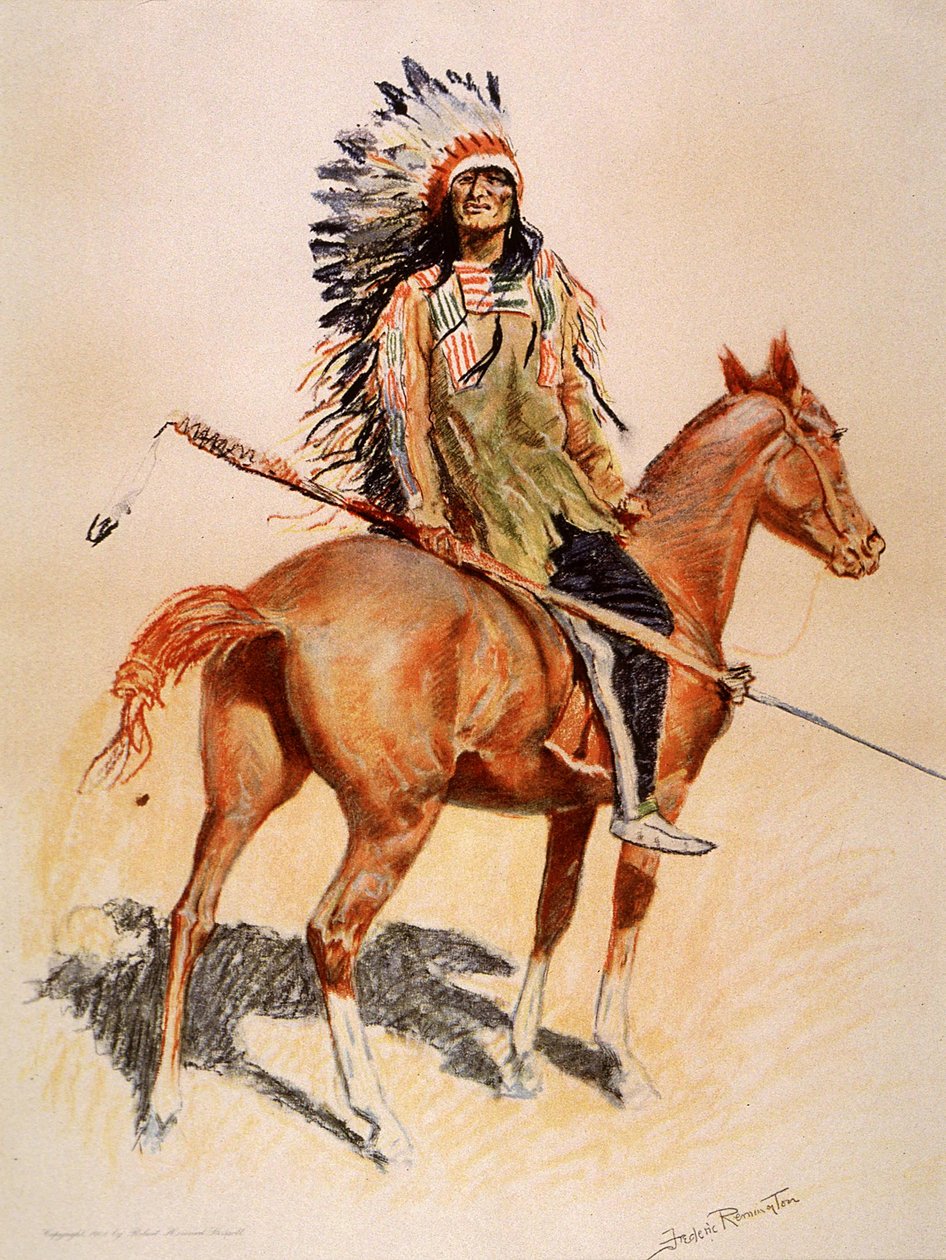 A Sioux Chief - Frederic Remington