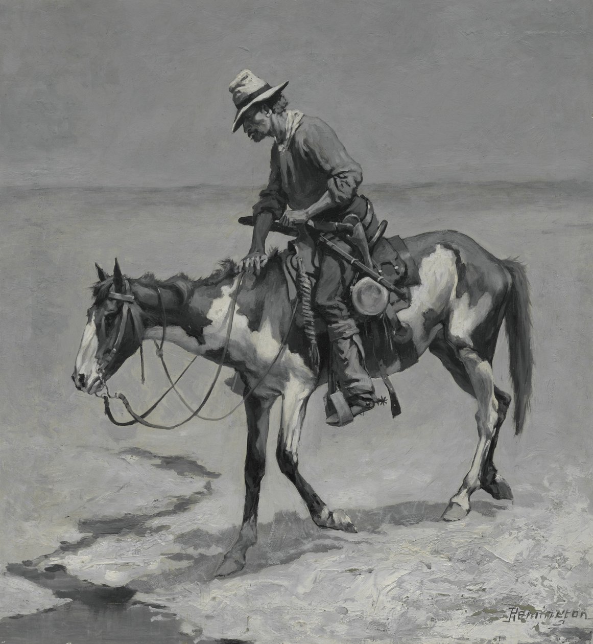 Un poney texan, 1889 - Frederic Remington