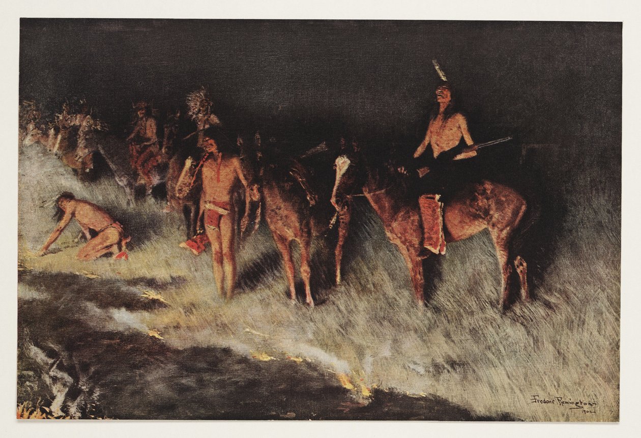 Feu dans la Prairie, de Collier