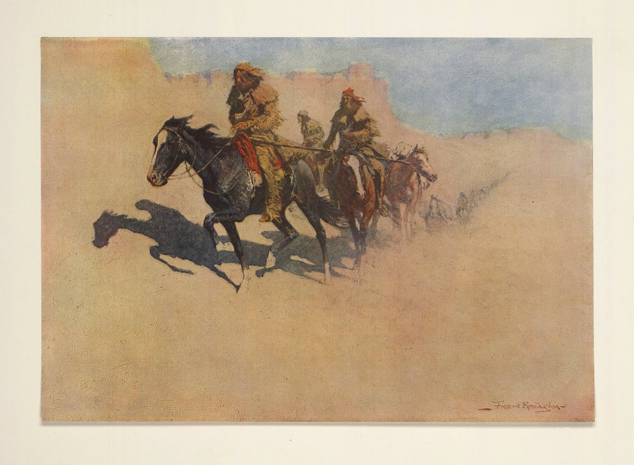Jedediah Smith de Colliers Weekly, pub. 1906 - Frederic Remington