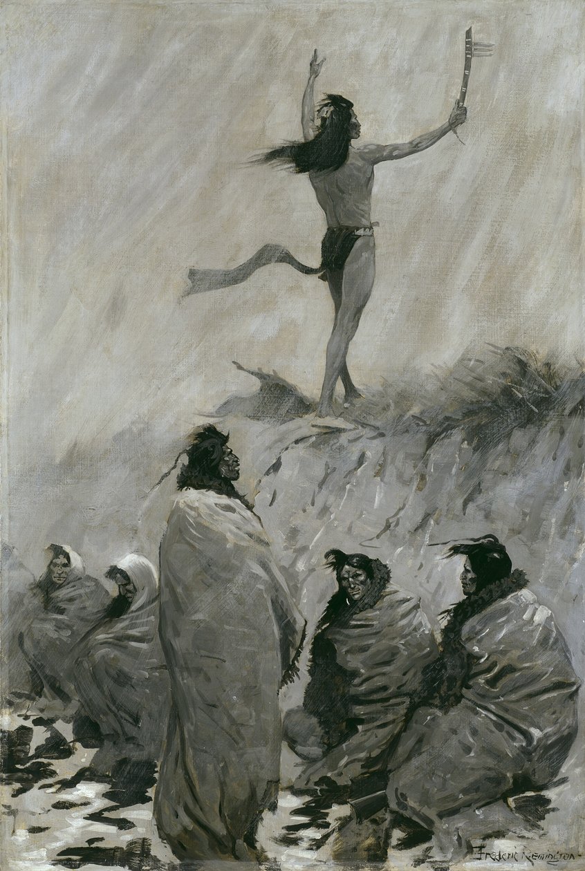 Le mangeur de feu leva les bras vers l