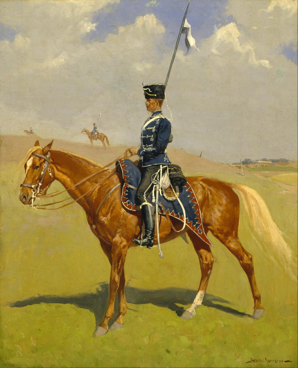 Le hussard - Frederic Remington