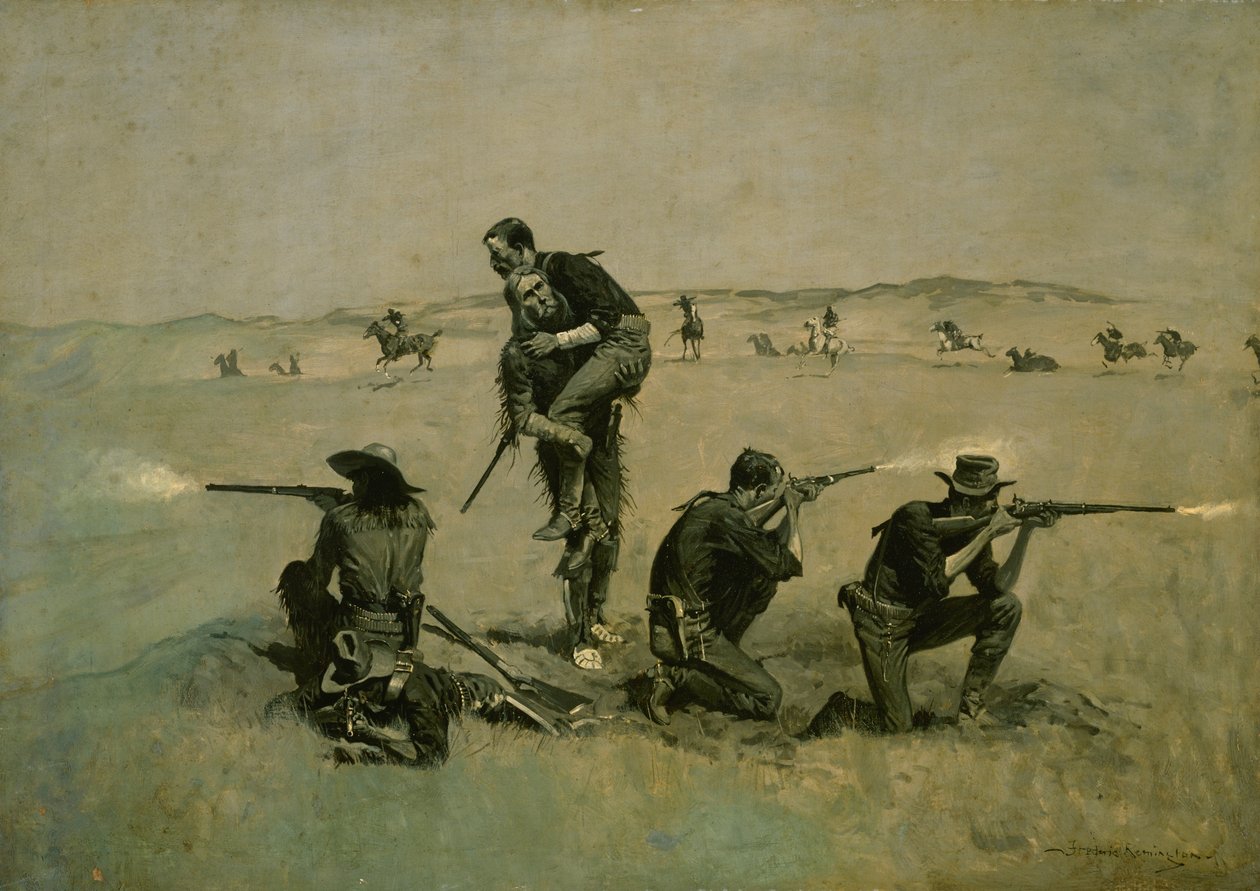 Le dernier combat - Frederic Remington